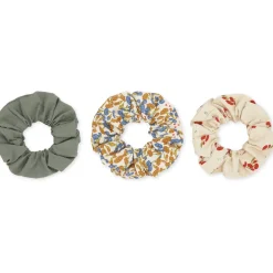 Konges Sløjd 3 Pak Como Harelastik Stor - Mix Pack*Born Haraccessories