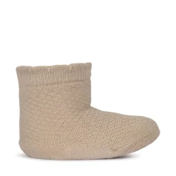 Konges Sløjd 3 Pak Pointelle Sokker - Tigers Eye/Sand/Pearl Blue*Born Sokker & Undertøj