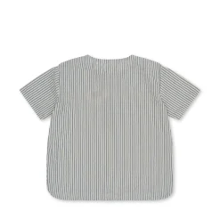 Konges Sløjd Ace Ss Skjorte - Stripe Bluie*Born Overdele