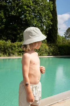 Konges Sløjd Asnou Bollehat - Stripe Bluie*Born Hatte & Huer