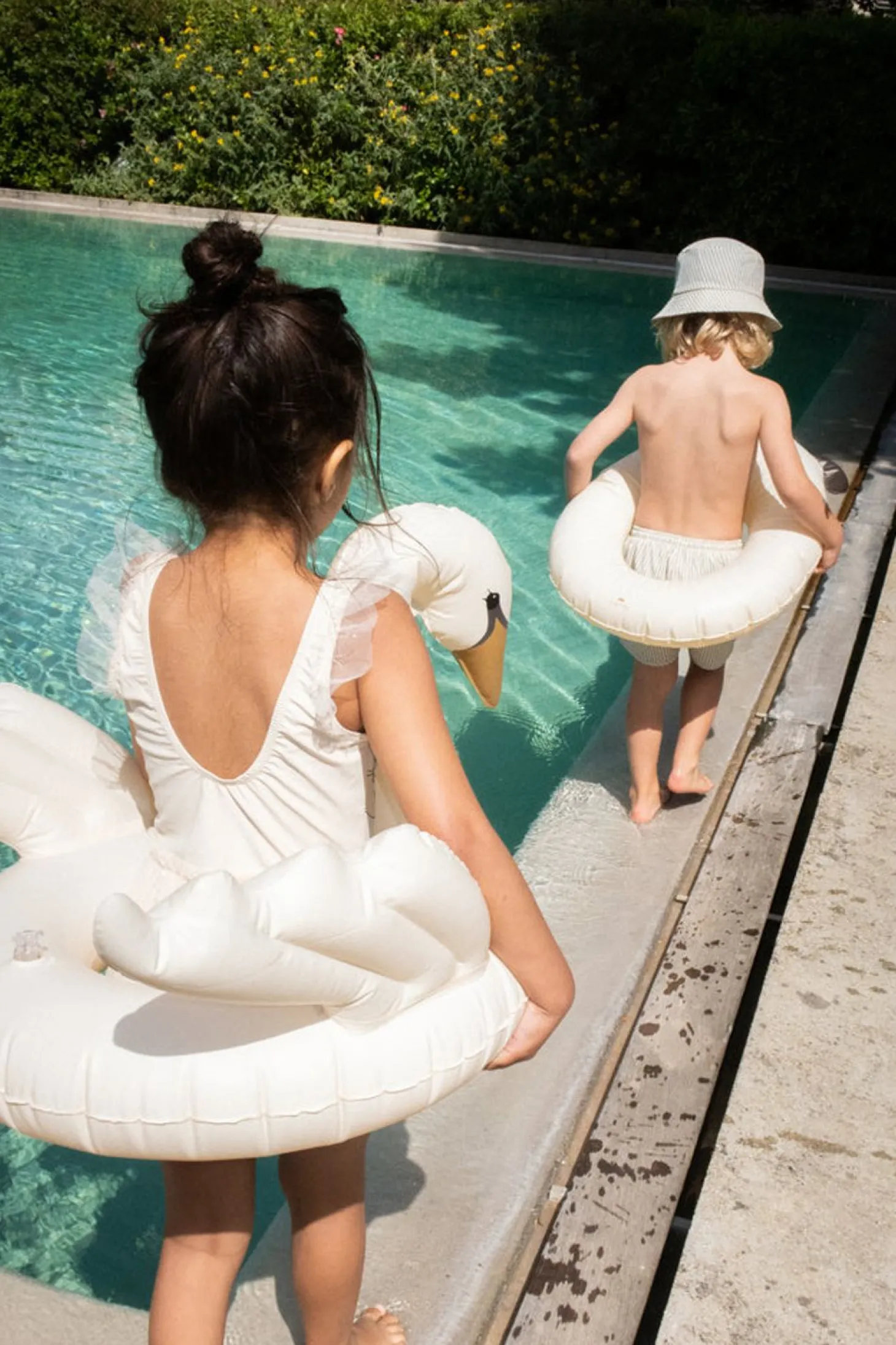 Konges Sløjd Badering Svane - Cream Off White* Svømmeudstyr