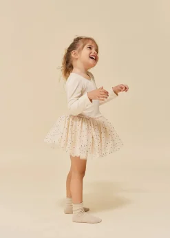 Konges Sløjd Ballerinakjole - Etoile Multi Brazilian Sand*Born Kjoler & Nederdele