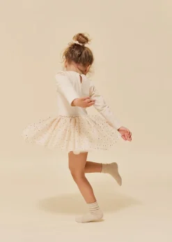 Konges Sløjd Ballerinakjole - Etoile Multi Brazilian Sand*Born Kjoler & Nederdele