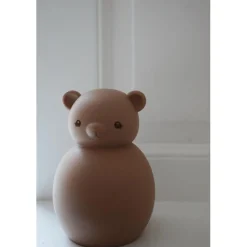 Konges Sløjd Bamse Led-Lampe I Silikone - Blush* Lamper & Lys