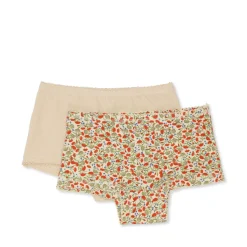 Konges Sløjd Basic 2 Pak Hipster - Carnations/Sun Kiss*Born Sokker & Undertøj