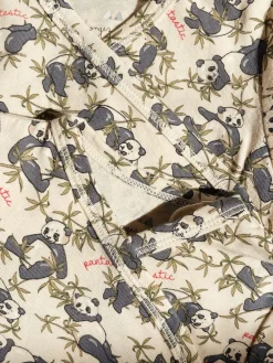 Konges Sløjd Basic Bodystocking Til Nyfodte - Panda*Born Bodyer
