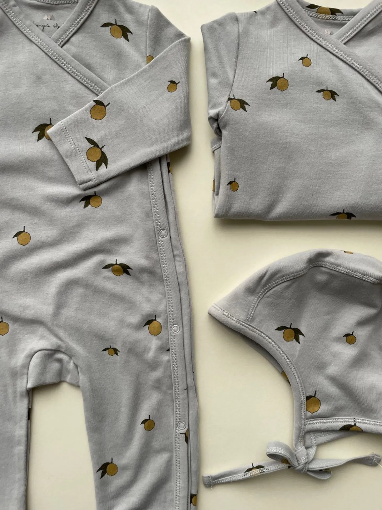 Konges Sløjd Basic Hue - Lemon Harbor*Born Hatte & Huer