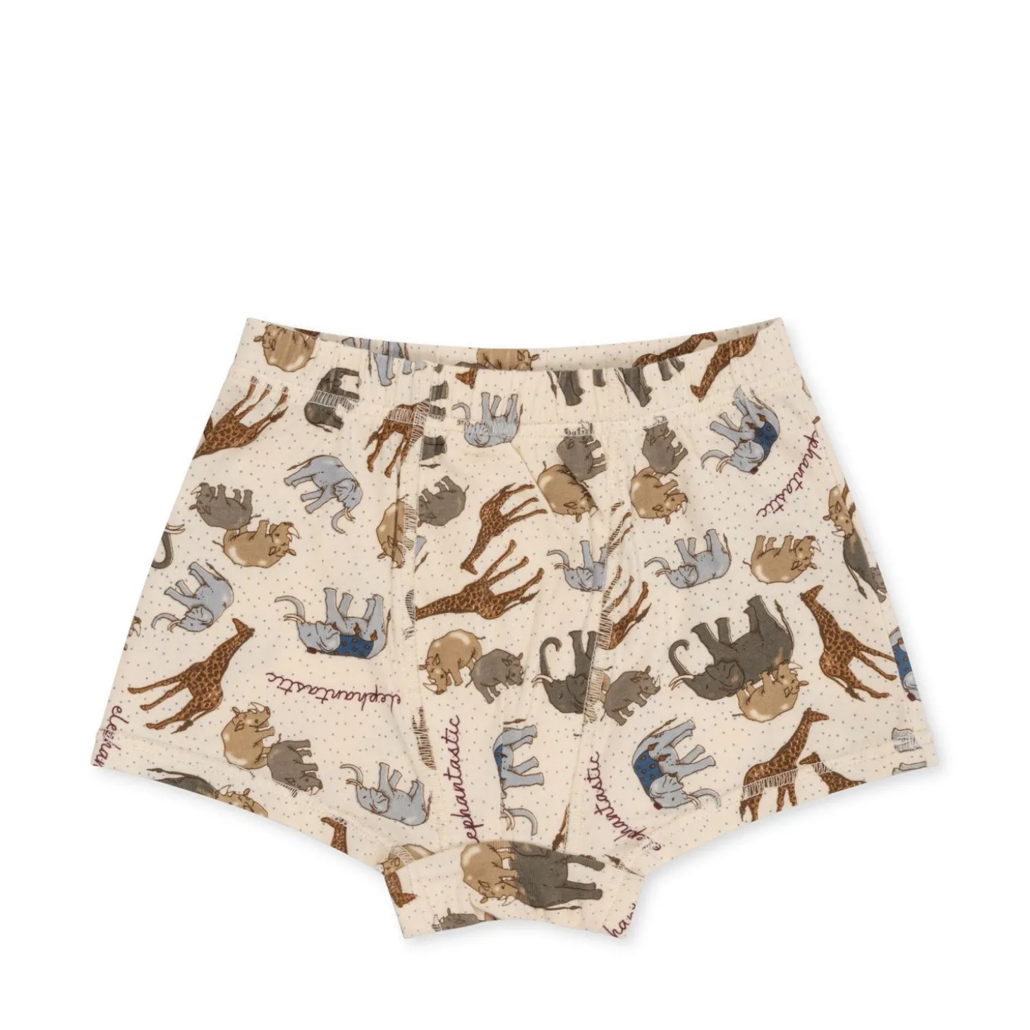 Konges Sløjd Basic 2-Pak Boksershorts - Elefantastic/Sleet*Born Sokker & Undertøj