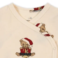 Konges Sløjd Basic Saet Til Nyfodte - Christmas Teddy*Born Overdele
