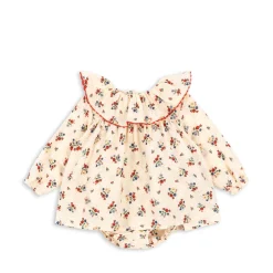 Konges Sløjd Bella Romper Med Flaeser - Fifi Fleur*Born Heldragter