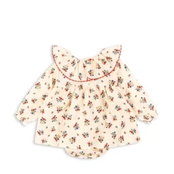 Konges Sløjd Bella Romper Med Flaeser - Fifi Fleur*Born Heldragter