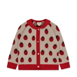 Konges Sløjd Belou Cardigan - Ladybug*Born Cardigans