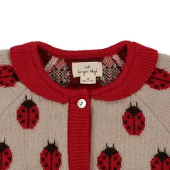 Konges Sløjd Belou Cardigan - Ladybug*Born Cardigans