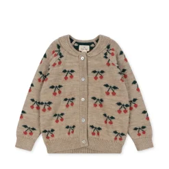 Konges Sløjd Belou Strikket Cardigan Med Kirsebaer - Cherry*Born Cardigans