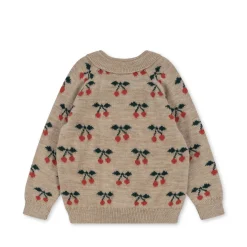 Konges Sløjd Belou Strikket Cardigan Med Kirsebaer - Cherry*Born Cardigans