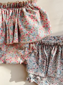 Konges Sløjd Bobbi Badeshorts Med Flaeser - Louloudi*Born Badebukser & Bluser