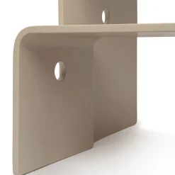Konges Sløjd Bornebord Med Skammel - Beige Grey* Dekoration & Indretning