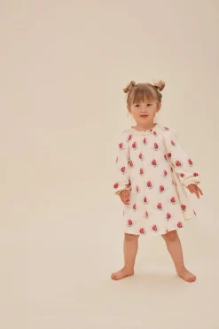 Konges Sløjd Chleo Kjole - Vita Rosa*Born Kjoler & Nederdele