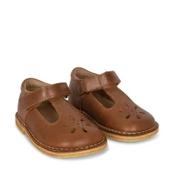 Konges Sløjd Chou Sandals Cutwork Leather - Cognac*Born Sandaler