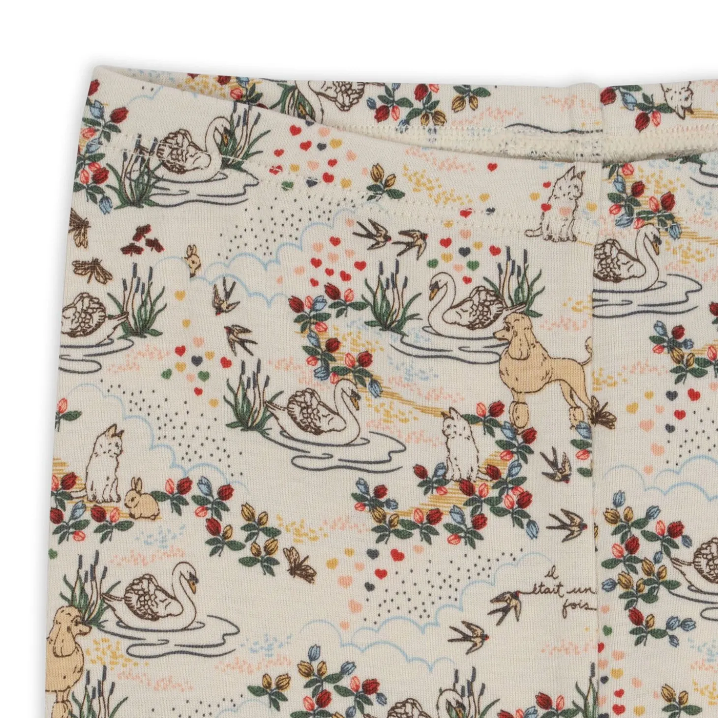 Konges Sløjd Classic Korte Leggings Med Flaeser - Mizumi*Born Bukser & Shorts
