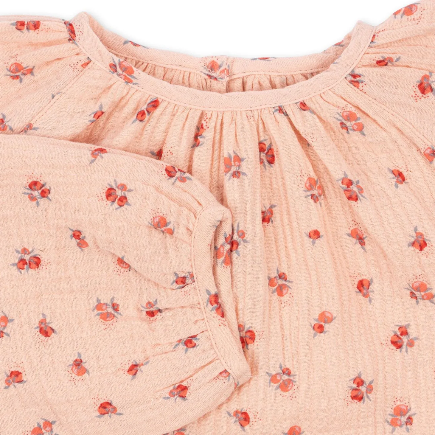 Konges Sløjd Coco Bluse - Peonia Pink*Born Overdele