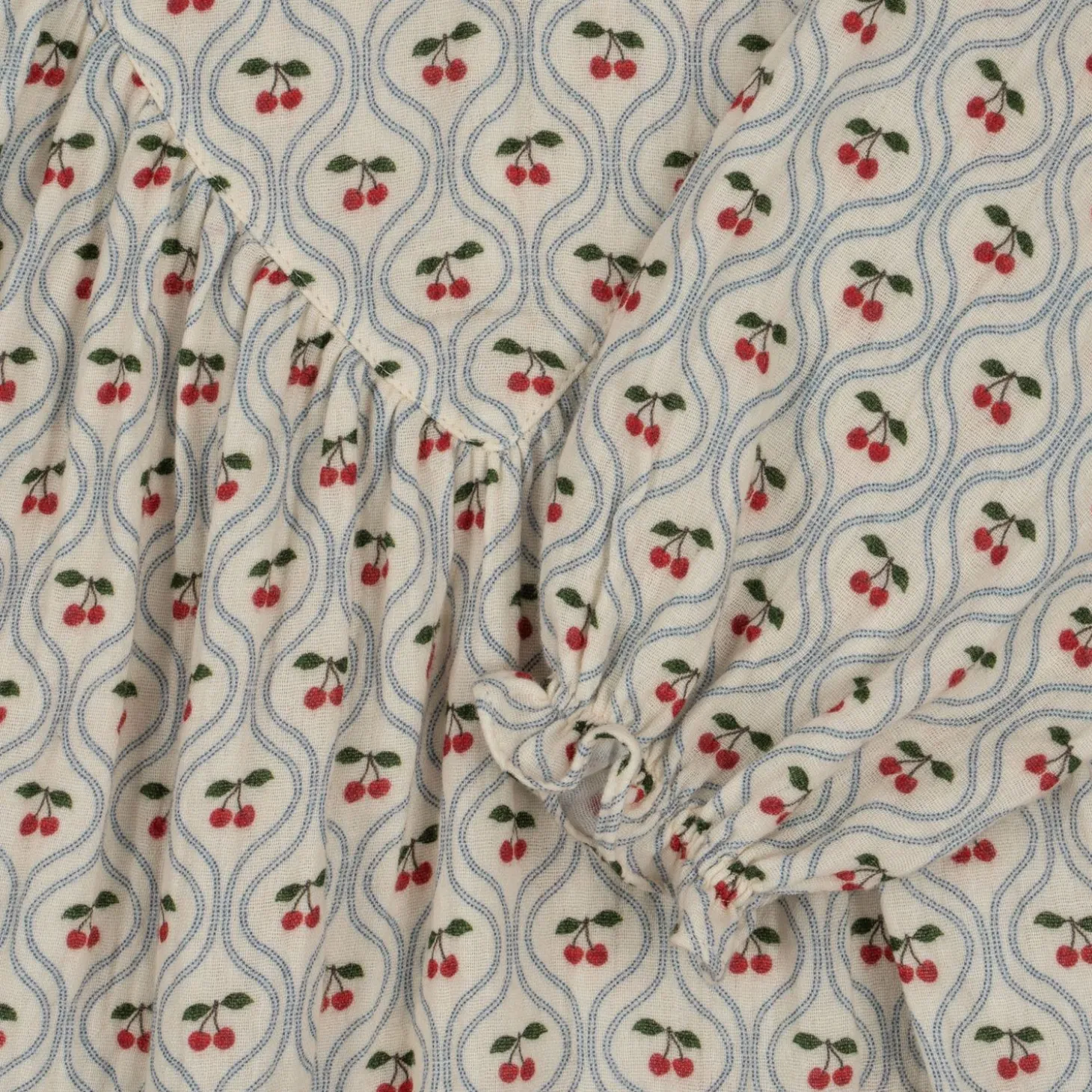 Konges Sløjd Coco Kjole - Cherry Motif*Born Kjoler & Nederdele