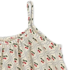 Konges Sløjd Coco Stropkjole - Cherry Motif*Born Kjoler & Nederdele