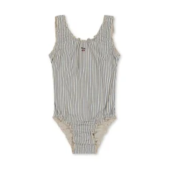 Konges Sløjd Collette Badedragt - Blue Stripe*Born Badedragter & Bikinis