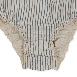 Konges Sløjd Collette Badedragt - Blue Stripe*Born Badedragter & Bikinis