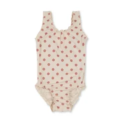 Konges Sløjd Collette Badedragt - Dot Rose*Born Badedragter & Bikinis