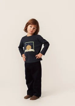 Konges Sløjd Cosy Bluse - Total Eclipse*Born Overdele
