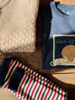 Konges Sløjd Cosy Bluse - Total Eclipse*Born Overdele