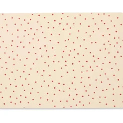 Konges Sløjd Daekkeserviet I Silikone - Raspberry/Red Dot* Borddaekning