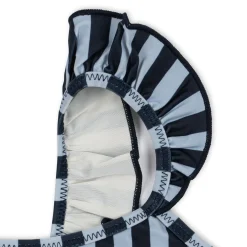 Konges Sløjd Dea Badedragt Med Flaeser - Navy Stripe*Born Badedragter & Bikinis