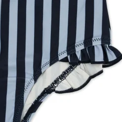 Konges Sløjd Dea Badedragt Med Flaeser - Navy Stripe*Born Badedragter & Bikinis