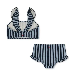 Konges Sløjd Dea Bikini Med Flaeser - Navy Stripe*Born Badedragter & Bikinis