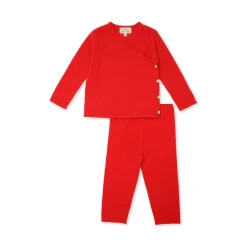 Konges Sløjd Dio Saet I Cashmere - Ruby Red*Born Overdele