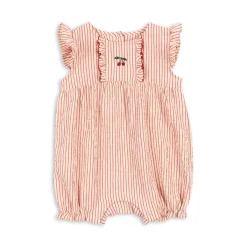 Konges Sløjd Ellie Heldragt Med Flaeser - Amour Stripe*Born Heldragter