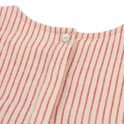 Konges Sløjd Ellie Heldragt Med Flaeser - Amour Stripe*Born Heldragter