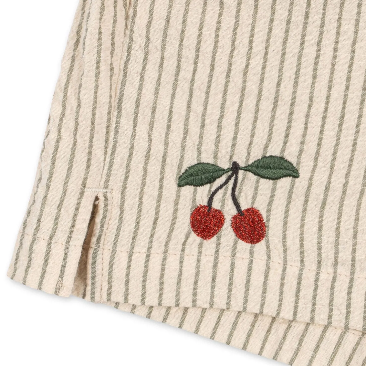 Konges Sløjd Ellie Shorts Med Flaeser - Tea Stripe*Born Bukser & Shorts