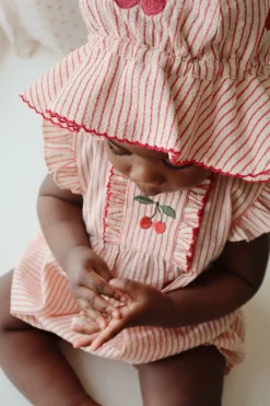 Konges Sløjd Ellie Solhat - Amour Stripe*Born Hatte & Huer