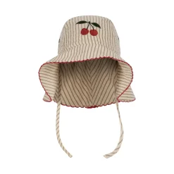 Konges Sløjd Ellie Solhat - Tea Stripe*Born Hatte & Huer