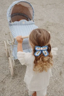 Konges Sløjd Ellie Top Med Flaeser - Tea Stripe*Born Overdele