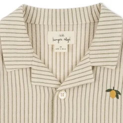 Konges Sløjd Elliot Ss Skjorte - Tea Stripe*Born Overdele