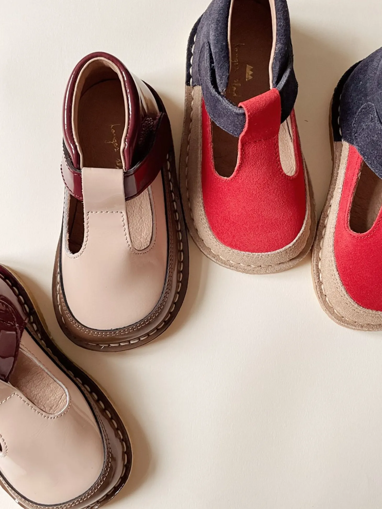 Konges Sløjd Esmee Sandals Block Patent - Tricolore*Born Sko & Sneakers