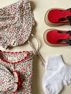 Konges Sløjd Esmee Sandals Block Suede - Tricolore*Born Sandaler