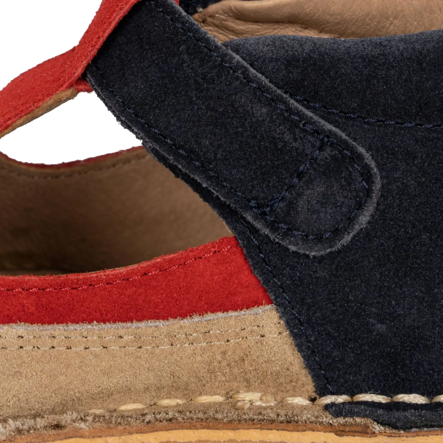 Konges Sløjd Esmee Sandals Block Suede - Tricolore*Born Sandaler