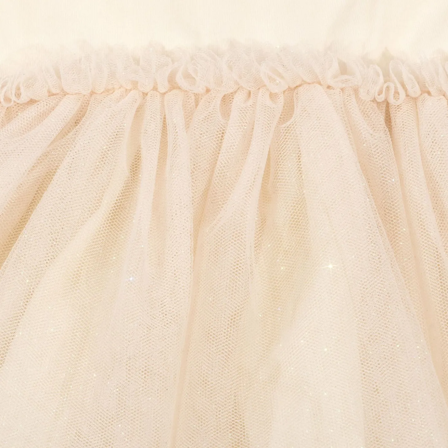 Konges Sløjd Fairy Ballerinakjole Med Stropper - Buttercream Glitter*Born Kjoler & Nederdele
