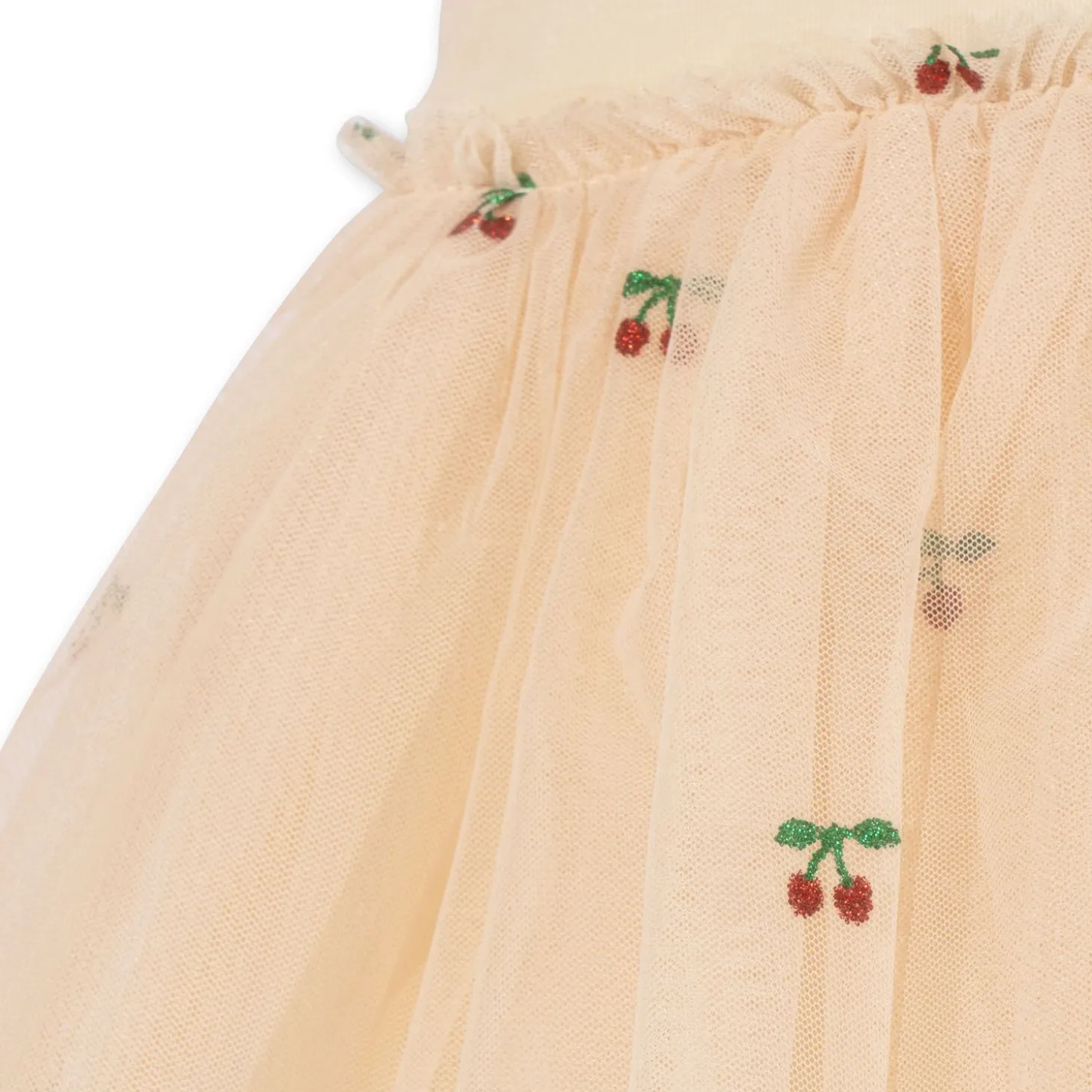 Konges Sløjd Fairy Ballerinakjole Med Stropper - Cherry Glitter*Born Kjoler & Nederdele