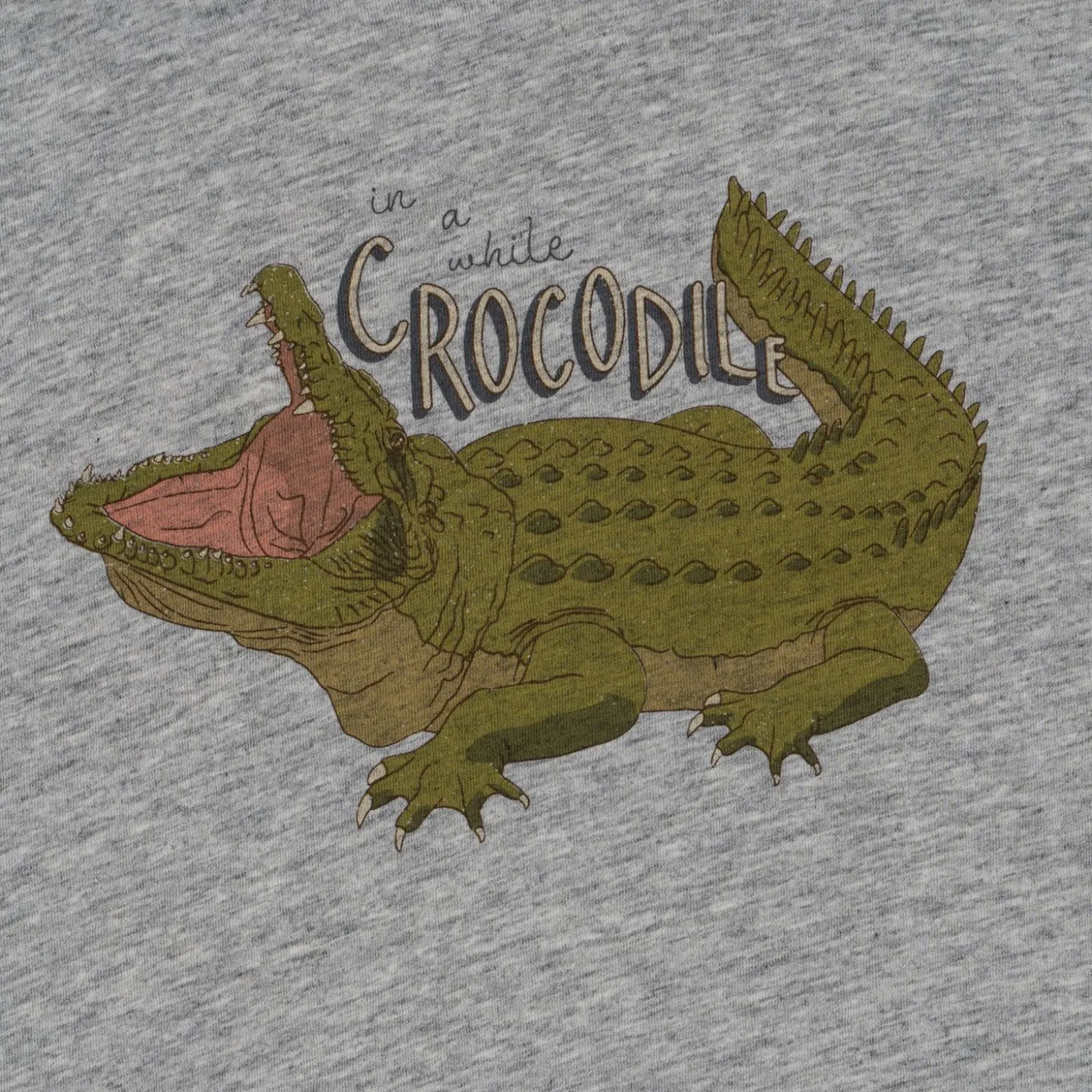 Konges Sløjd Famo T-Shirt - Grey Melange*Born Overdele